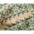thumbnail image 4 of oneOone Silk Tabby Fabric Floral Block Print Sewing Fabric BTY 42 Inch Wide, 4 of 4