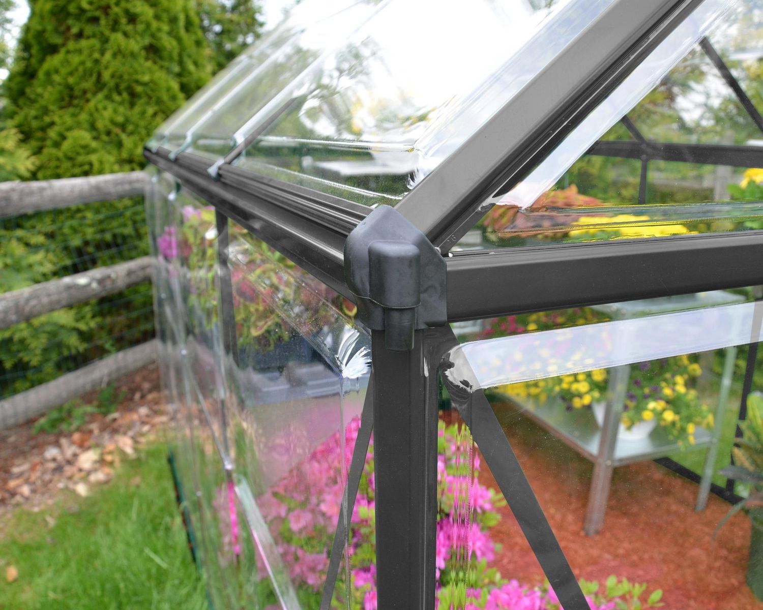 Canopia by Palram Harmony 6 ft. x 8 ft. Greenhouse - Grey