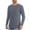 Dark Gray, variant on WRKEKC Men's Long Sleeve Shirts, Long Sleeve T-Shirts for Men, Men's Summer Solid Color Sunscreen Lightweight Breathable Round Neck Long Sleeve Shirts