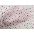 thumbnail image 4 of oneOone Voile de Coton Bio Bleu & Fleur de Pêche Imprimé Floral Tissu BTY 42 Pouces de Large, 4 of 4