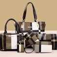thumbnail image 2 of Ruiboury Fashionable Ladies Purse Set Made With PU Easy To Handbag Set Space-saving light tan, 2 of 6