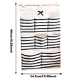 thumbnail image 2 of Home Textile Storage Over Door Organizer for Closet—Hanging Shoes Holder with Large Mesh Pockets Fabric Wall Door Bag Organizer Convenient Storage Rack for Home, 2 of 3