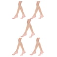 thumbnail image 1 of Guardoinrt Womens Calf Compression Stockings For Comfortable And Protective Compression Comfortable Stockings Nylon skin color M 5Set, 1 of 6