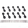 thumbnail image 1 of MasteelfCA 10pcs Kayak Eye Pad Eye Canoe Deck Tie Down Rigging Accessories (51 x 12mm), 1 of 8