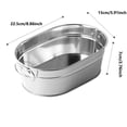 thumbnail image 3 of Fries Bucket Chicken Bucket Snack Bucket Internet Restaurant Tableware Stainless Steel 304 Hotel Mini Ice Bucket, 3 of 6