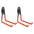 thumbnail image 1 of Bike Hook, Space Saving Garage Hooks Iron Orange  For Balcony, 1 of 8