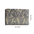 thumbnail image 4 of Iumwxz Bathroom Mat Rug S Absorbent Non-Slip Foam Machine Washable Soft Velvet Bath Mats Easier To Dry for Bathroom Floor Floor Mat Bathroom Rug Gray Polyester, 4 of 9