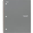 thumbnail image 1 of Five Star® 1 Subject 200pg Quad Notebook, Grey, 1 of 7