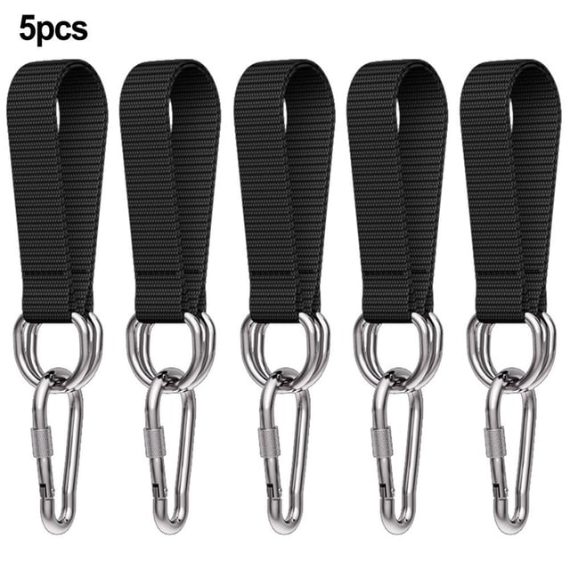 5 Pcs Tree Swing Straps Heavy Duty Hook Ring Hanging Belt Gym Extension Belt