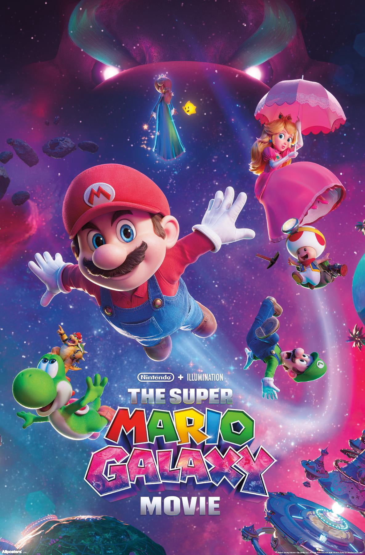 NINTENDO THE SUPER MARIO GALAXY MOVIE (2026) - KEY ART - Walmart.ca