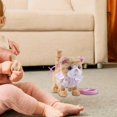 thumbnail image 4 of HILABEE Walking Cat Toy Musical Kitten with Scarf with Voice Recording Singing Kitty Yellow, 4 of 6