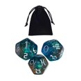 thumbnail image 4 of stanreset 3Pcs Acrylic Astrological Dice Constellation Dice for gifts Style Accessory Astrology D, 4 of 9
