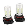 thumbnail image 1 of 2x White 5202 H16 Fog or Daytime Running Lights For High Power Samsung LED Bulbs, 1 of 10