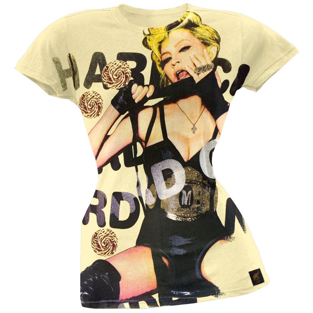 Madonna - T-Shirt Premium Juniors Hard Candy