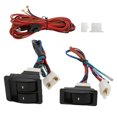 thumbnail image 2 of Universal Car Regulator Kits, Durable 12V Easy Install Universal Car Power Window Switch 5pcs With Wiring Harness For 2 Doors, 2 of 8