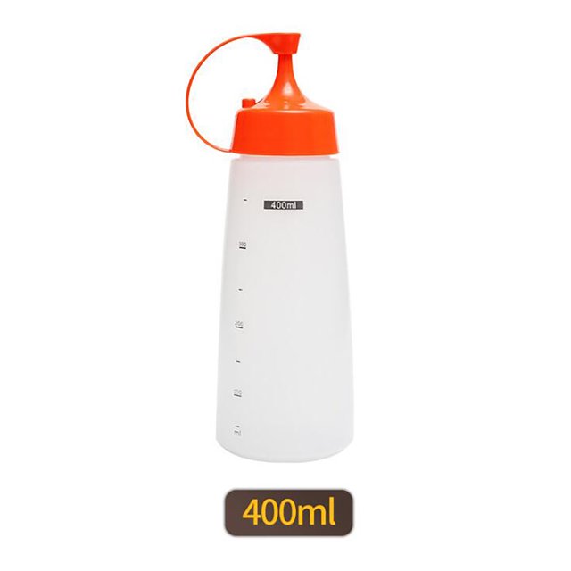 Agiferg Scale Squeezing Bottle Squeezing Plastic Bottle Dressing kitchen Oil Pot