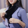 thumbnail image 3 of EGNMCR Camping & Hiking Heating Scarf USB Electric Heating Neck Protection Cold Invisible Zipper Scarf a scarf, 3 of 5