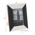 thumbnail image 2 of 4X6 Black & White Inlay Photo Frame, 2 of 3