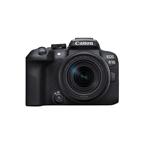 Canon EOS R10 Mirrorless Camera with 18-150mm Lens, 24.2MP APS-C Digital Camera, 4K Video (International Model)
