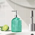 thumbnail image 4 of UsRHHA Glass Hand Soap Dispenser Bottle, Refillable Soap Dispenser for Bathroom, Reusable Lotion Shampoo Dispenser for Kitchen Countertop Sink, 4 of 6
