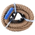 thumbnail image 3 of Jute Rope,Twisted Hemp Rope for Crafts, Climbing, Anchor, Hammock, Nautical, Cat Scratching Post, Tug of War, 3 of 7