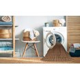 thumbnail image 2 of Ahgly Tapis Rond Lavable en Machine Intérieur Transitionnel Rouge Brun, 6 Pieds Rond, 2 of 7