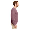 thumbnail image 3 of Gildan Mens Heavy Blend Crewneck Sweatshirt, M, Heather Sport Dark Maroon, 3 of 3