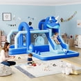 thumbnail image 1 of EDTara Bounce House Inflatable Bouncer with Slide & Water Features, Durable Oxford Dinosaur Jumping Castle with Air Blower for Kids, 1 of 7