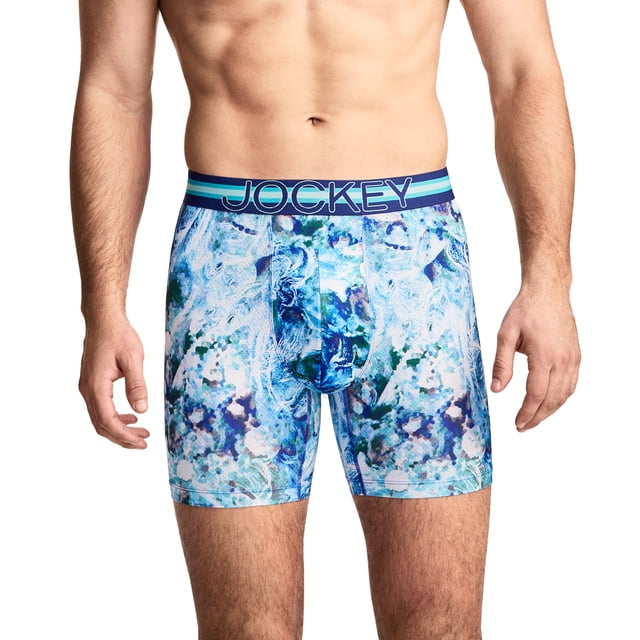 Jockey Sport Men's Stability Pouch Microfiber 6" Boxer Brief