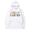 thumbnail image 2 of RXIRUCGD Ladies' Casual Hooded Sweatshirt Jacket, White, Size: M, 2 of 4