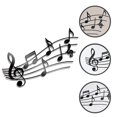 thumbnail image 3 of Miangastore Music Note Wall Decor Wall Hanging Music Sign Musical Decoration for Home Party, 3 of 9