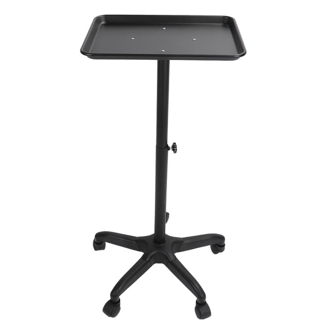 Salon Tray Cart, Salon Service Rolling Tray Flexible Universal Wheel Compact For Beauty For Hairdressing