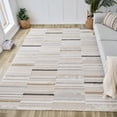 thumbnail image 1 of Rug Branch Maison Modern Indoor Area Rug, Beige Cream, Abstract - Living Room, Bedroom, Dining Room, and Kitchen, 1 of 5