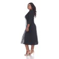thumbnail image 2 of White Mark Women's Constance Midi Dress, 2 of 5