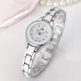 thumbnail image 2 of 3pcs Waterproof Steel Strap Bracelet Quartz Women Watch(Gold), 2 of 8