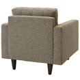 thumbnail image 4 of LexMod Empress Upholstered Armchair in Oatmeal, 4 of 5
