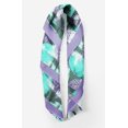 thumbnail image 2 of Bimba Womens Rectangular Printed Cotton Voile Scarf Neck Head Wrap-40 x 80 Inches, 2 of 7