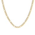 thumbnail image 1 of Collier Chaîne Figaro pour Homme 20 Pouces en Acier Inoxydable Jaune - 8 mm, 1 of 4