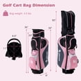 thumbnail image 3 of Ultimate Women's Complete Golf Club Set Golf Club Package Set with Rain Hood, Right Hand Pink, 3 of 10