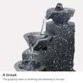 thumbnail image 4 of Fontaine de Bureau Durable Compacte Décoration d'Eau Intérieure, 4 of 8