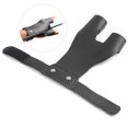 thumbnail image 4 of Labymos 1pcs Archery Hand Guard Leather Finger Protector 2 Finger Protective Glove, 4 of 7