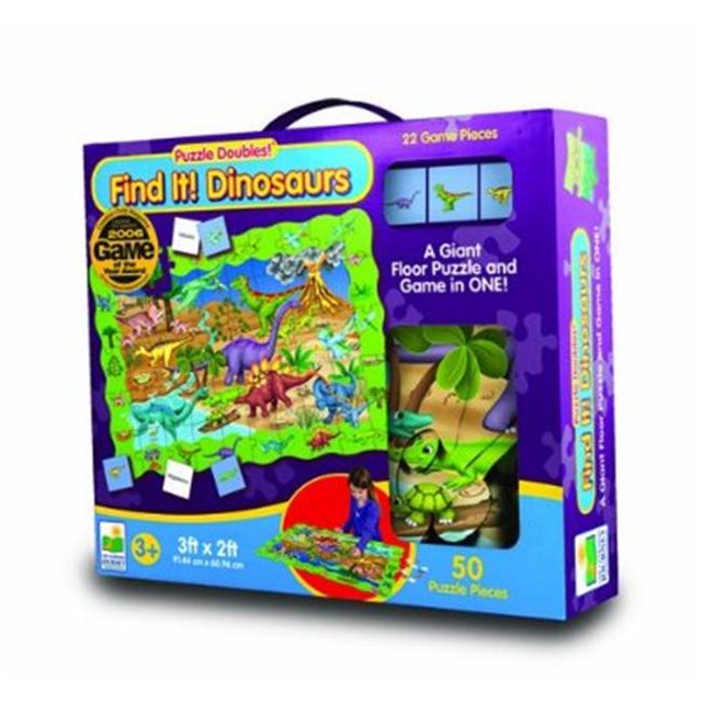 Learning Journey 719855 Puzzle Double Trouver des Dinosaures