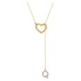 thumbnail image 2 of Dvkptbk Collier Lettre Colliers Initiales pour Femmes Collier Lettre Délicat Pendentif Collier Ras-du-Cou Collier Tendance Mignon Bijoux Collier Bijoux, 2 of 4