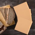 thumbnail image 3 of 200Pcs Kraft Paper Shredded Cake Fried Food Packaging Bags Oil-proof Food Containers, 3 of 8