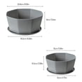 thumbnail image 2 of Pots For With Saucers Indoor Set Of 1 Flowerpots with Dish Flower Pot Pendant Light Flower Pot Holders for inside Flower with Handle Small Flower for Indoor, 2 of 3