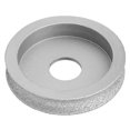 thumbnail image 2 of Roue de Meulage à Bord Arrondi 73mm, Disque de Roue Abrasive Concave, Roue de Meulage Rainurée pour Pierre Verre Céramique, 2 of 7