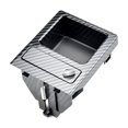 thumbnail image 1 of New Double Hole Car Styling Front Center Console Storage Box Coin + Cup Holder For BMW E46 Series 1999-2006 51168217953, 1 of 5