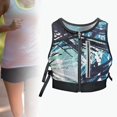 thumbnail image 1 of DYNWAVECA Gilet de Course 20 L à 35 L Gilet Réfléchissant Confortable Léger Hommes Femmes Sac de Poitrine pour Randonnée Escalade Sports Motocyclisme Bleu, 1 of 9