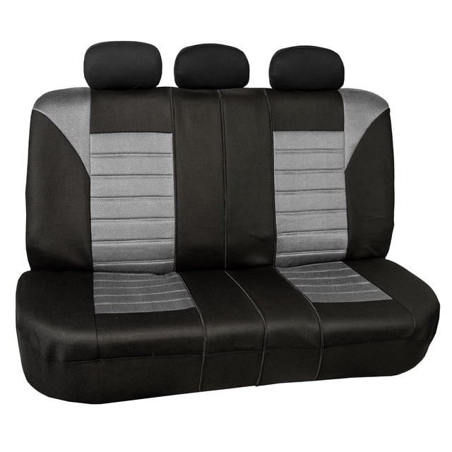 FH Group Premium 3D Air Mesh Rear Bench Seat Covers for Car, Truck, SUV, Van