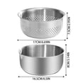 thumbnail image 2 of Drain Rack for Kitchen Outdoor Use with Large Capacity Adjustable Design for Efficient Organization and Space Saving, 2 of 6